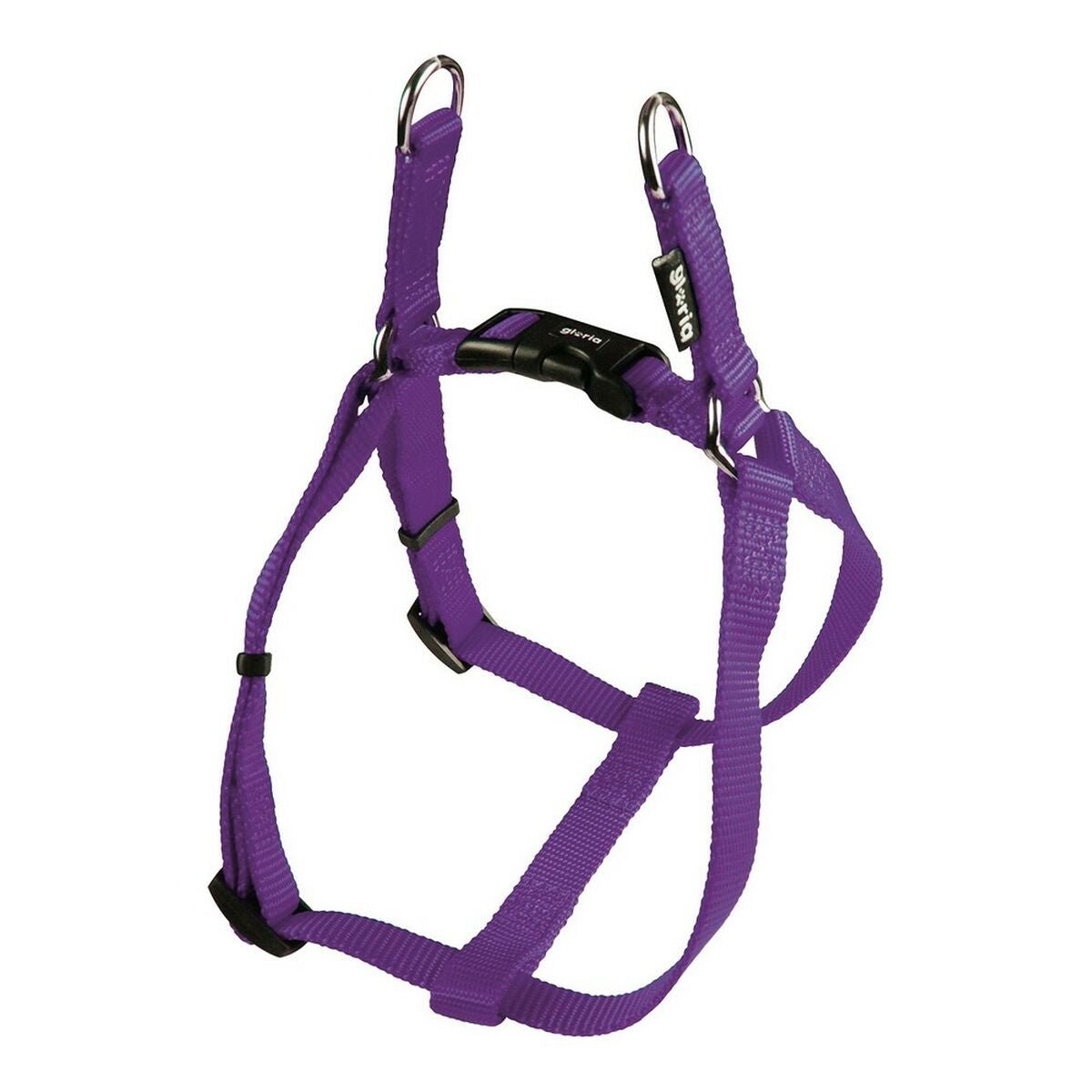 Dog Harness Gloria Smooth Adjustable 35-51 cm Purple Size S