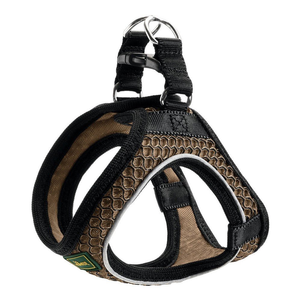 Dog harness Hilo-Comfort | Optimal freedom of movement | Brown, XXS