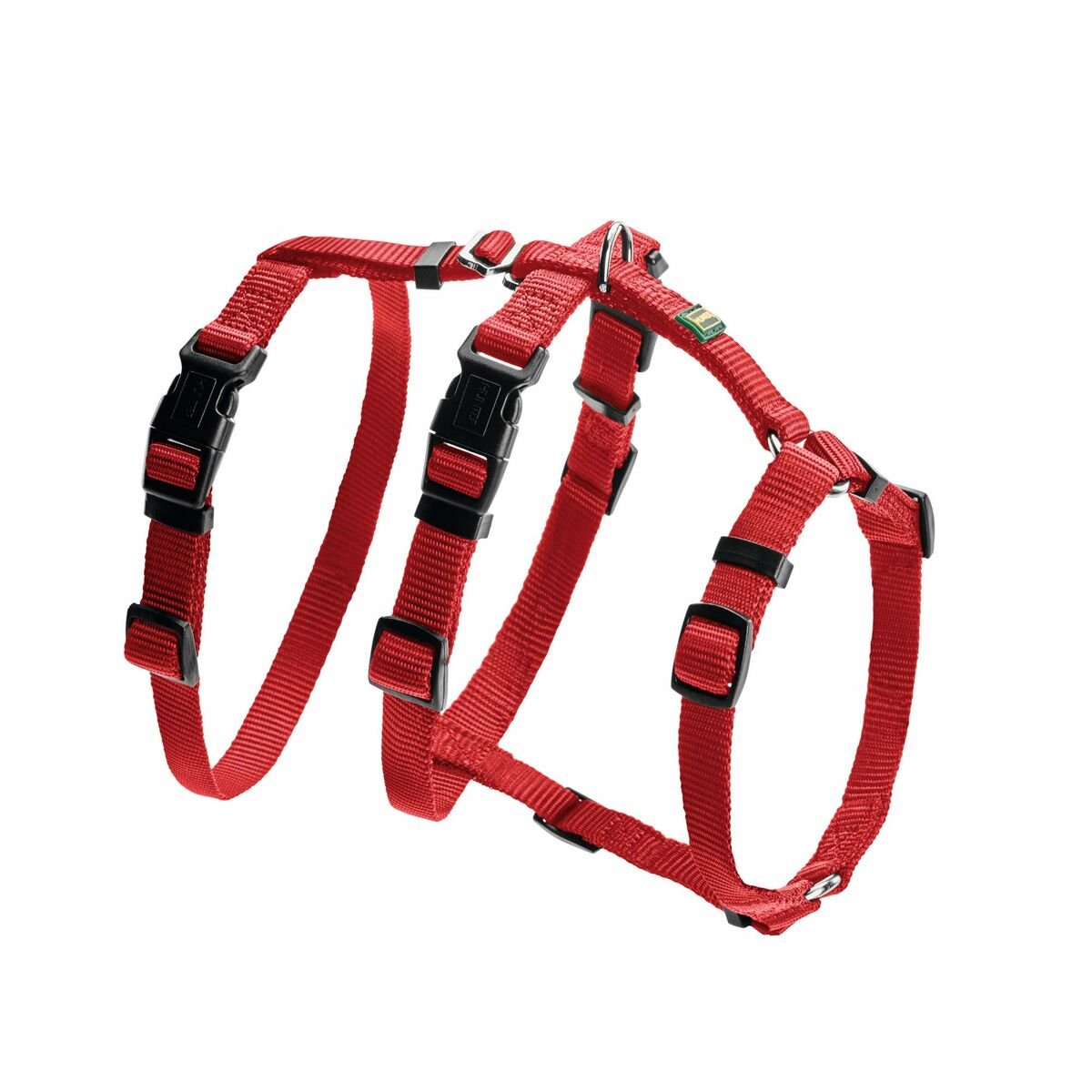 Dog harness Hunter 48-70 cm Red S/M 36-51 cm