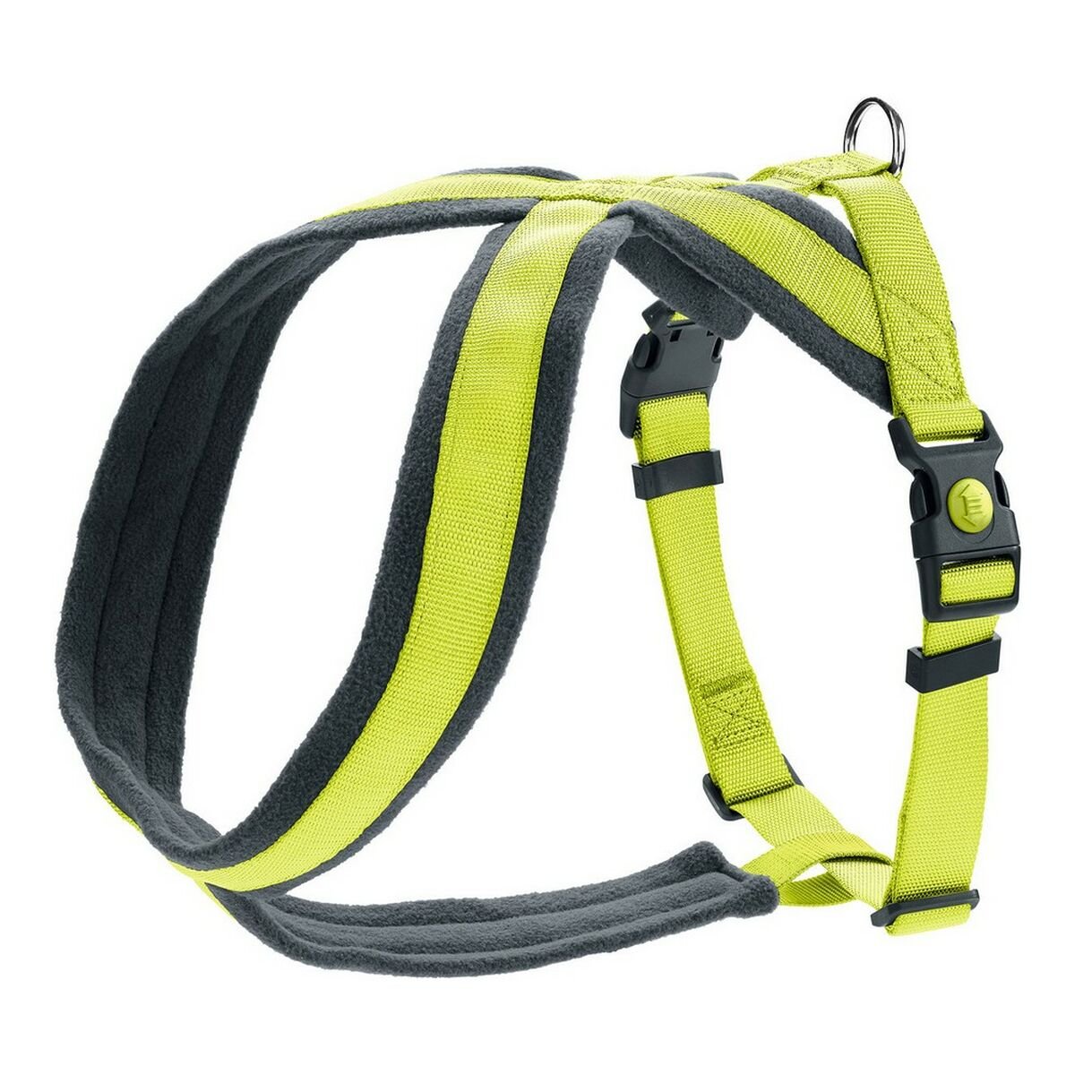 Dog harness Hunter London Comfort 48-56 cm Lime Size S/M