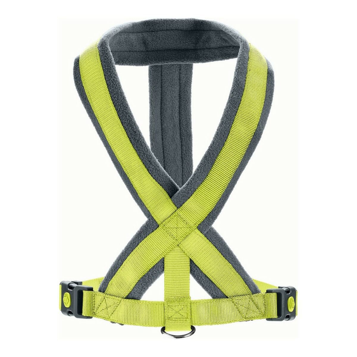 Dog harness Hunter London Comfort 52-62 cm Lime Size S/M