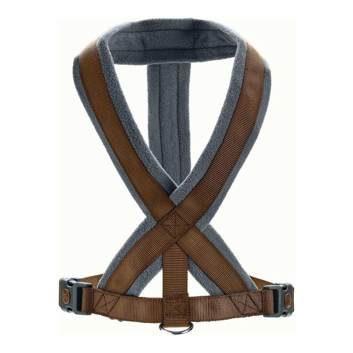 Dog harness Hunter London Comfort 63-82 cm Brown Size M/L