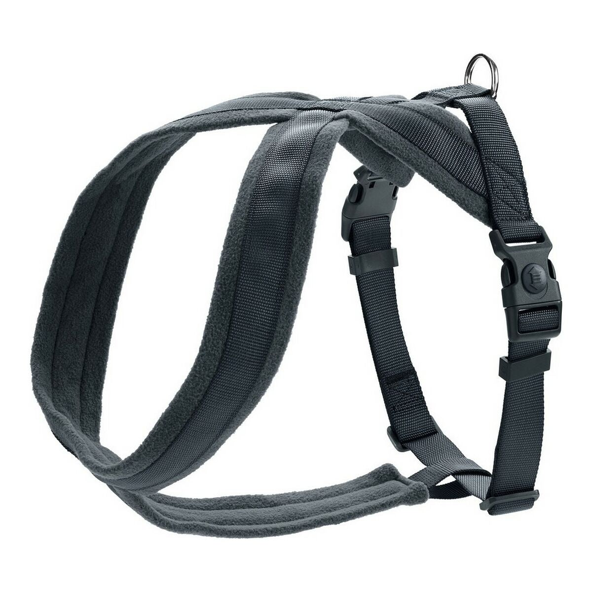 Dog harness Hunter London Comfort 68-91 cm Size L Anthracite grey