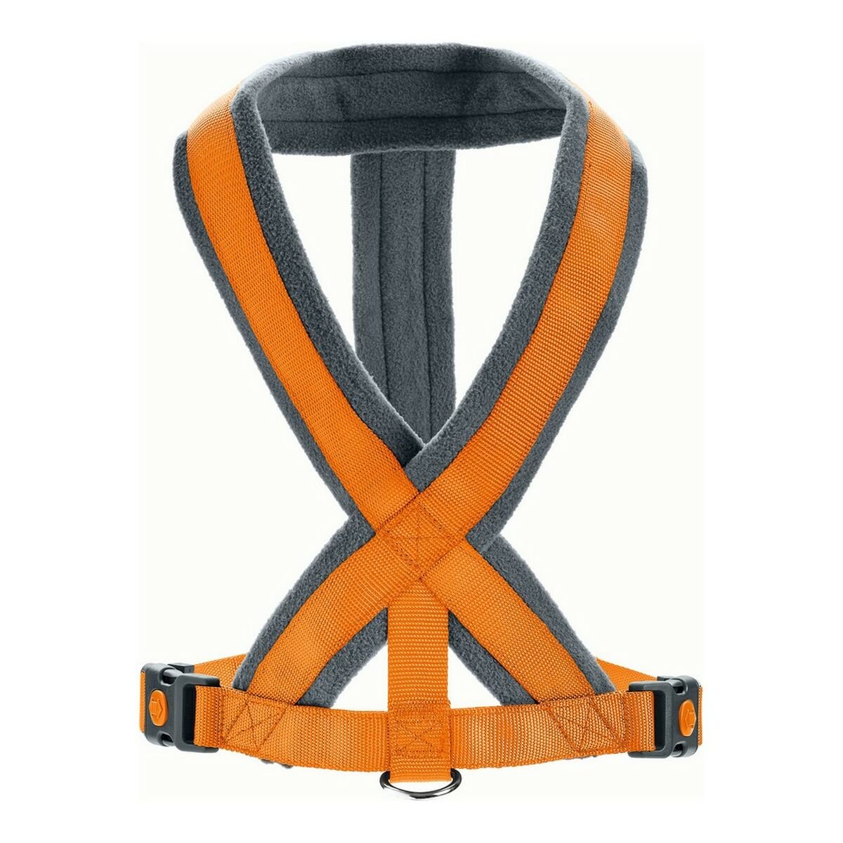 Dog harness Hunter London Comfort Orange M 57-70 cm