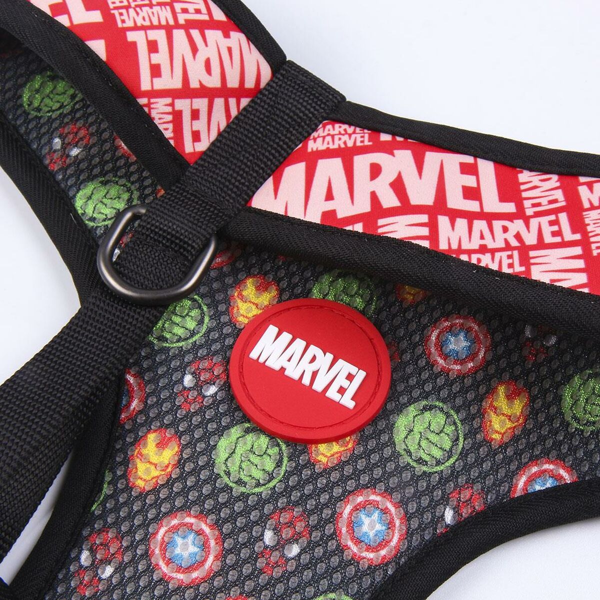 Hundsele Marvel Vändbar Röd XS - Marvel | Valpoteket