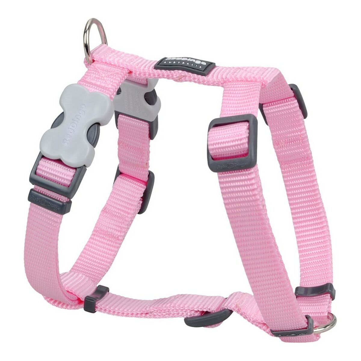 Dog harness Red Dingo Smooth 25-39 cm Pink