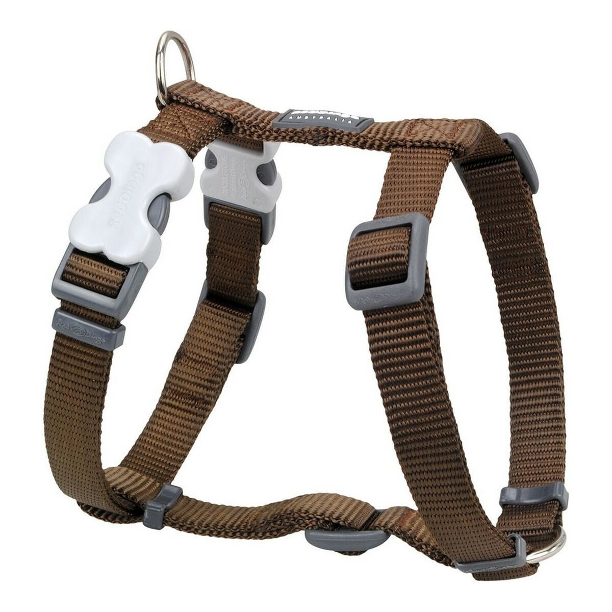 Dog harness Red Dingo Smooth 46-76 cm Brown