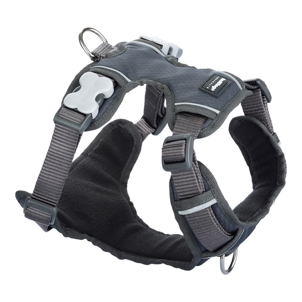 Dog Harness Red Dingo Padded Gray Size L