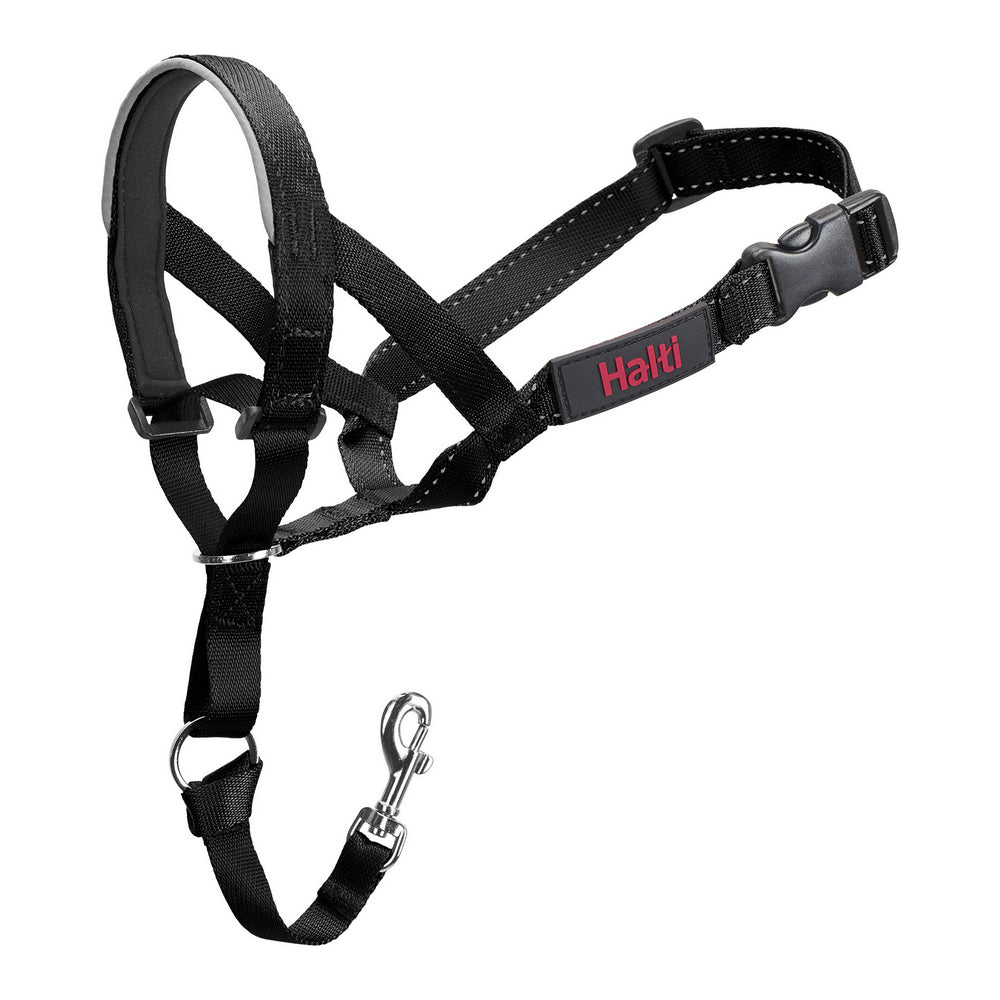 Nose halter dog Halti black (46-62 cm) | Anti-pull in leash