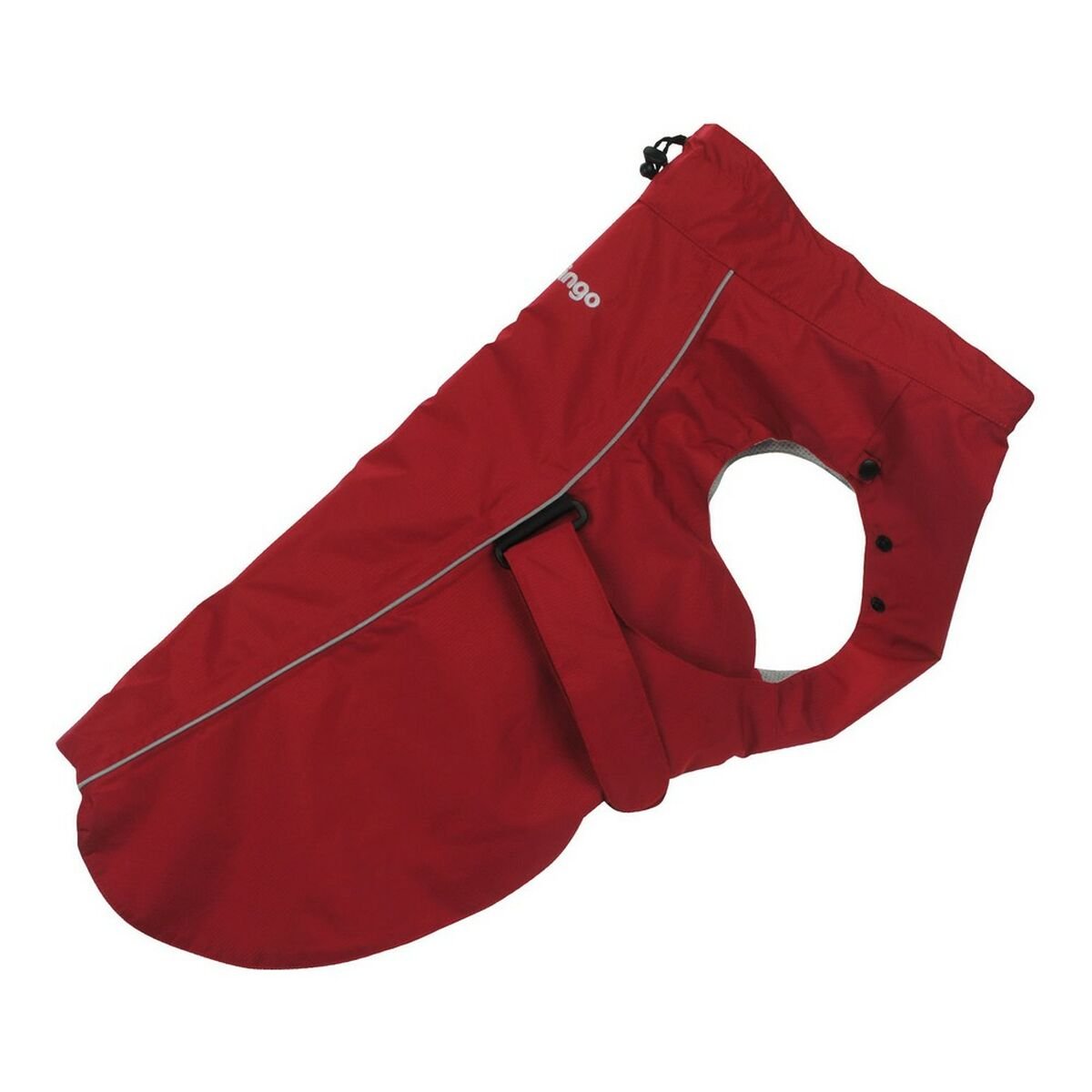 Regnrock för hundar Red Dingo Perfect Fit 45cm Röd