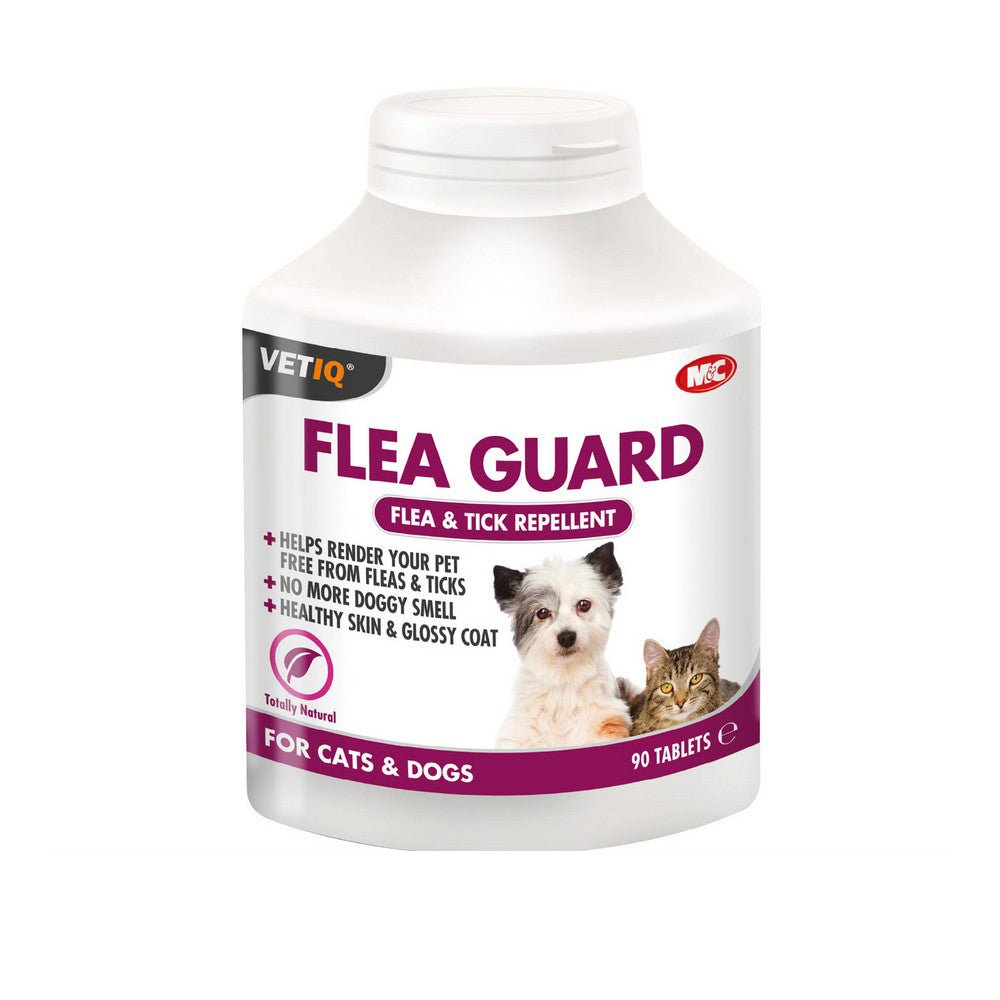 Tablets Mark &amp; ​​Chappell Fleas and ticks 90 quantity Natural