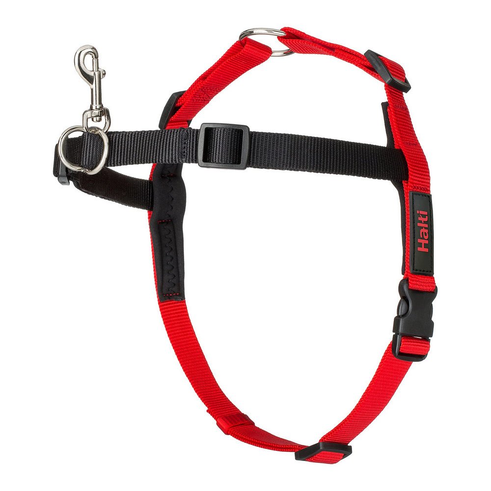 Training harness dog Halti black/red, S