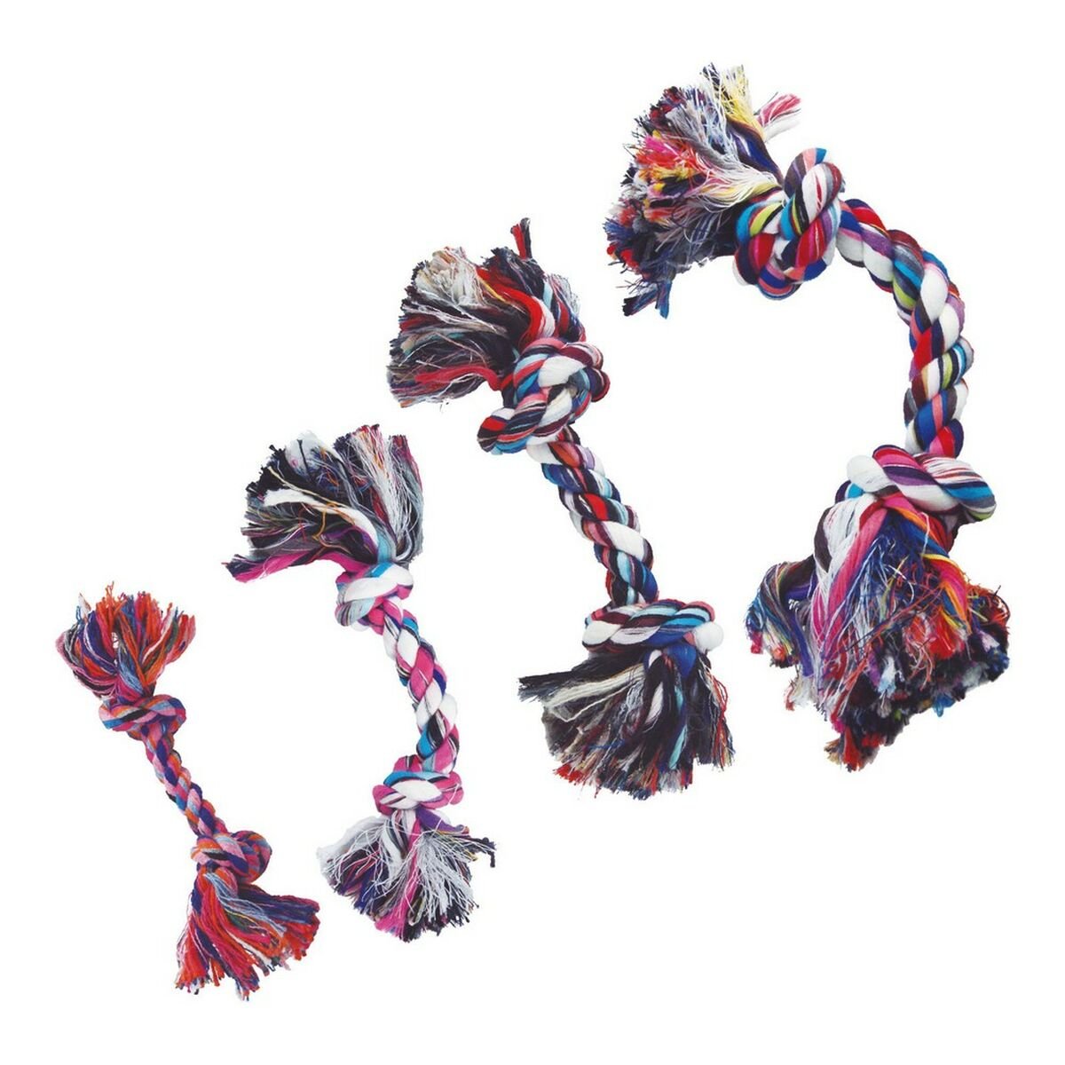 Chew toy for dogs Gloria Multicolour Knot Cotton (31 cm)